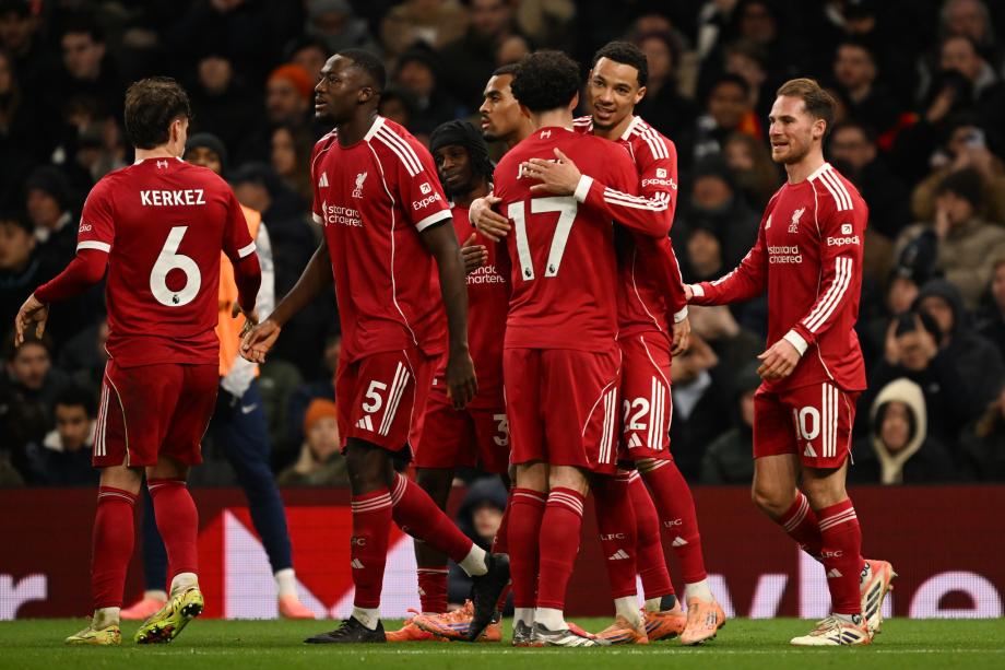 英超-伊萨克破门 利物浦2-1热刺收获各赛事3连胜